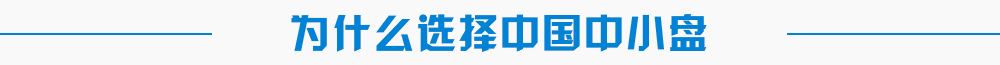 为什么选择中国中小盘